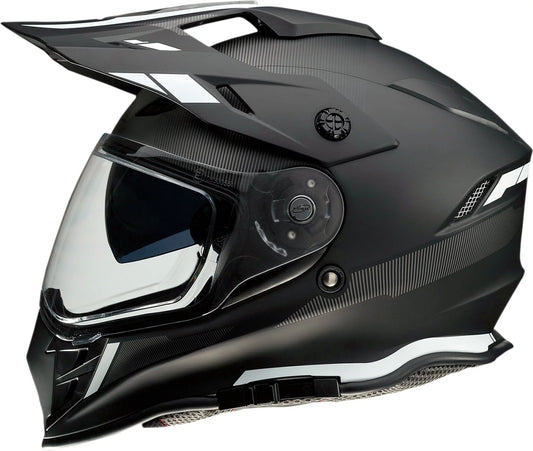 Z1R Range Uptake Dual Sport Helmet Black/White LG
