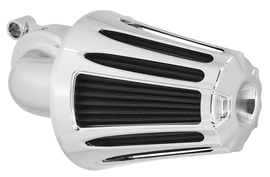 Arlen Ness 81-032 Monster Sucker Air Cleaner Kit - Deep Cut - Chrome