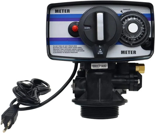 EQCOTWEA Softening Water Control Valve Water Treatment System Flow Type with Fine Thread