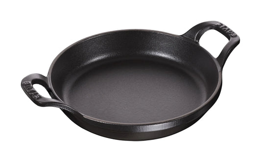 Staub Cast Iron 6 Round Gratin Baking Dish - Matte Black