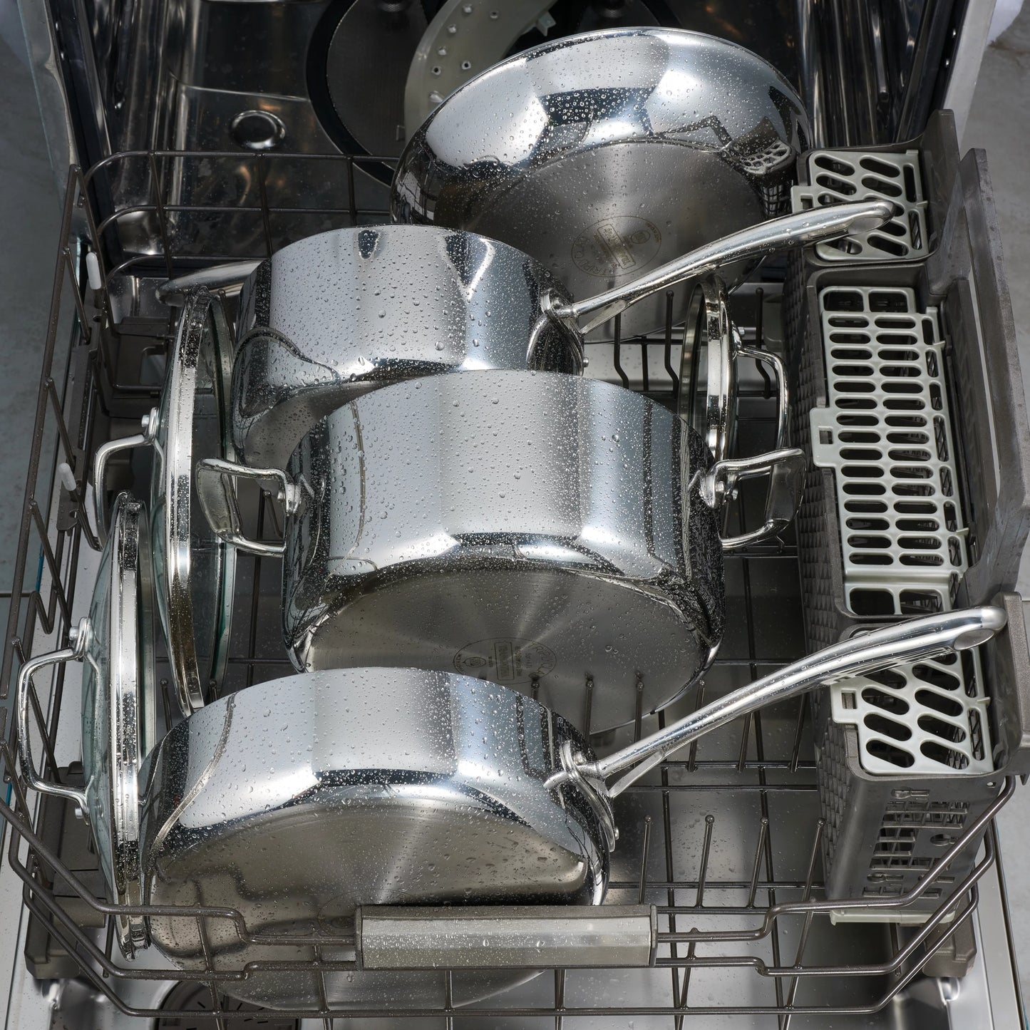 Tri-Ply Clad 8 in Stainless Steel Fry Pan