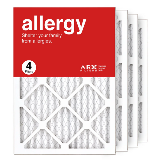 14x20x1 AIRx ALLERGY Air Filter, 4-Pack