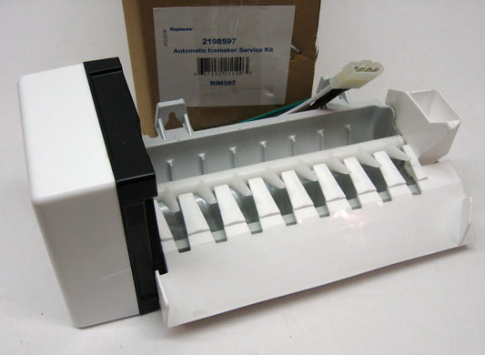 Ice Maker for Whirlpool Kitchenaid 2198597 Refrigerator Icemaker AP3182733