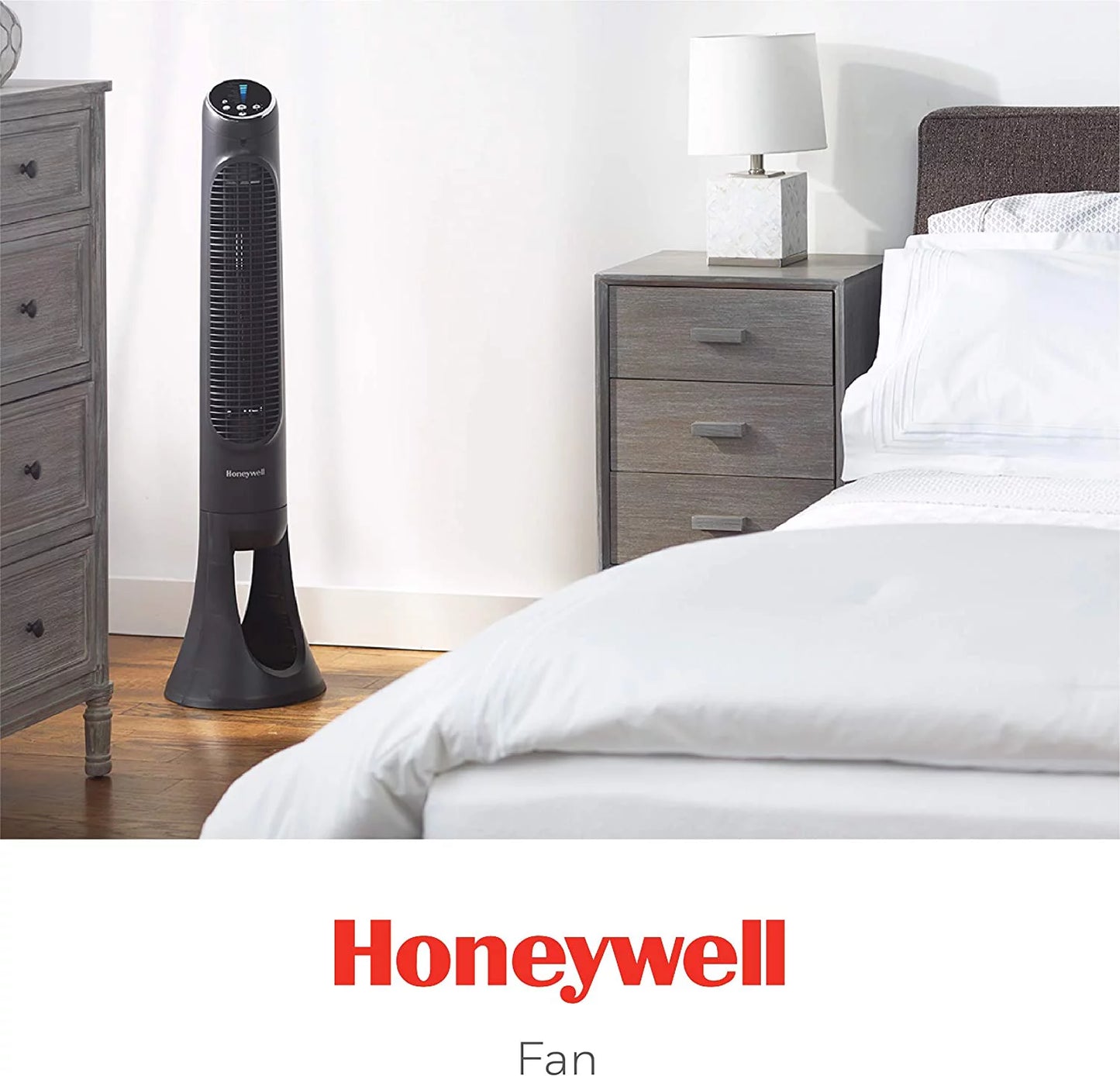 Honeywell QuietSet Whole Room Tower Fan-Black, HYF290B