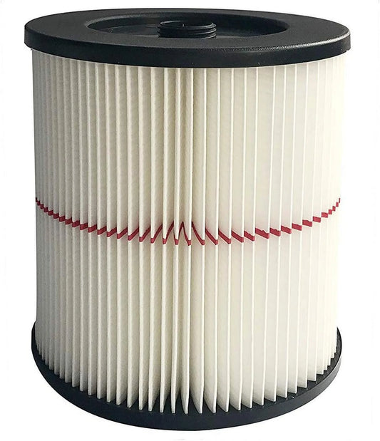 Replacement HEPA Filter Compatible With Red Stripe Shop Vacuum Wet/Dry Vacs Vacuum. Compared To Part 17816 9-17816. 1 Pack