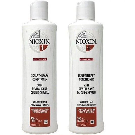 Nioxin System 4 Scalp Therapy Conditioner for Fine Hair, 10.1 oz (Pack of 2)