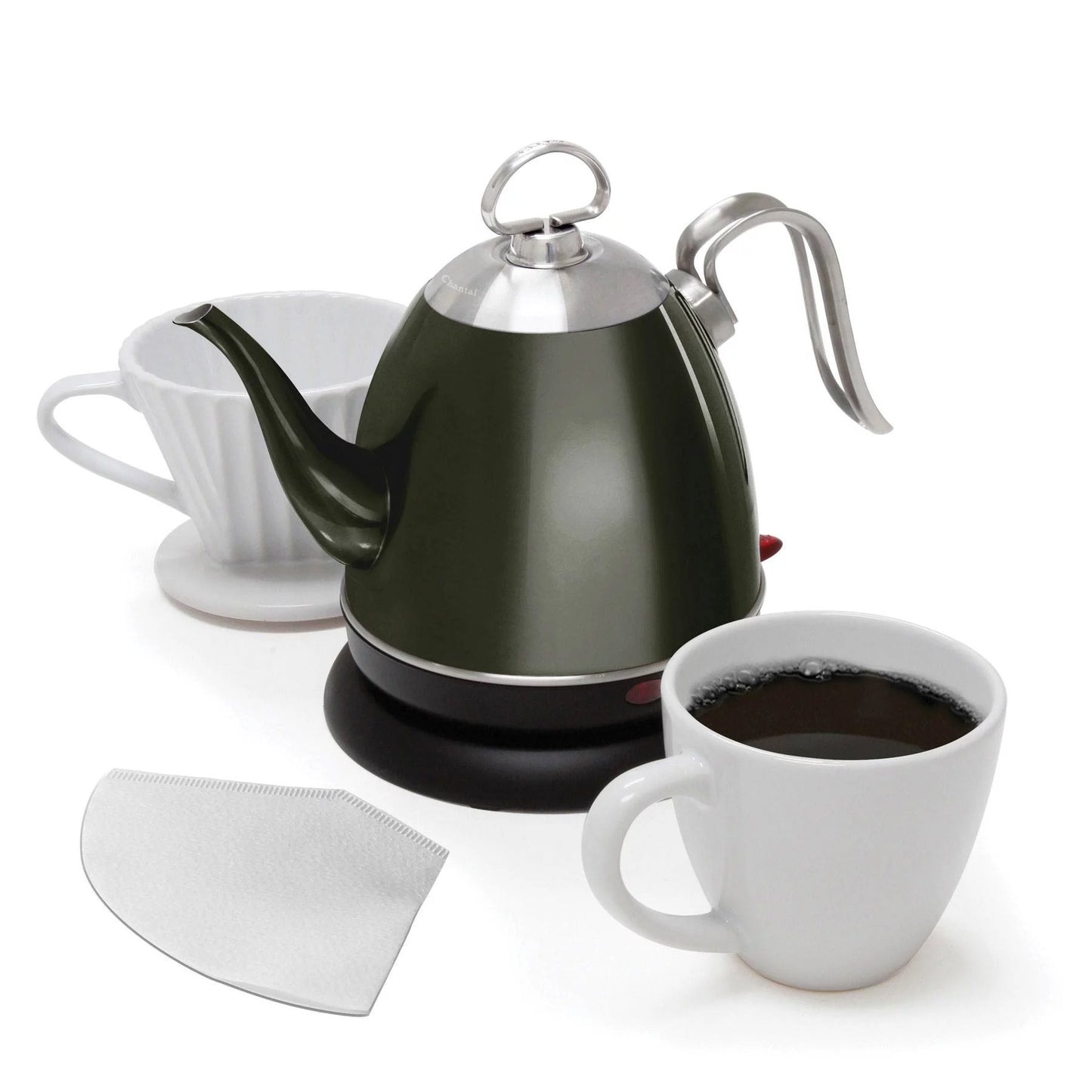 Chantal 32oz Mia Electric Kettle, Black