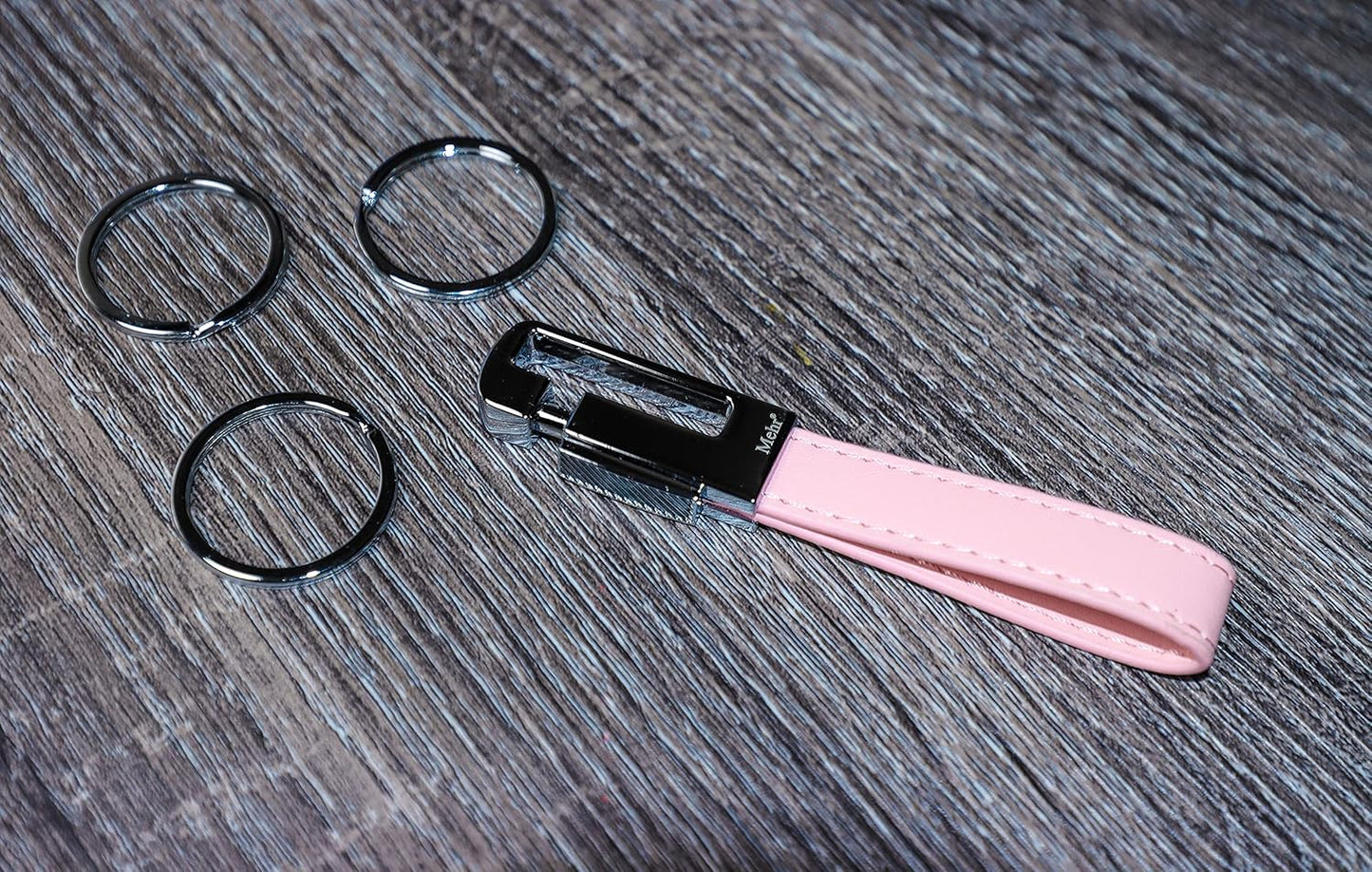 Mehr Keychains - Leather Detachable Valet Key Chains - Car Key Rings KC8