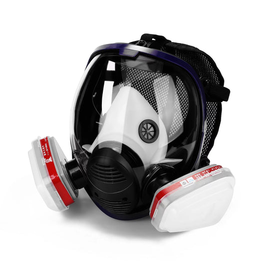 Gases -sk Chemical Sprays Paint -formaldehyde Activated Carbon -sk Silicone Full Face Filters