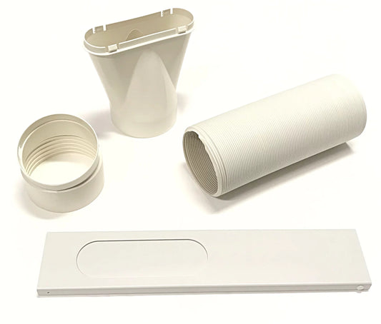 OEM Delonghi Air Conditioner AC Exhaust Window Kit Originally Shipped With PACAN135ESBK, PACAN135ESL, PACAN135ESLG