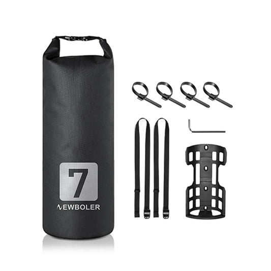 Apexeon Bike Fork Bag Waterproof Roll Dry Bag, Cycling Pack for 3L/7L Fork Bag, Pannier for Adventure Seekers