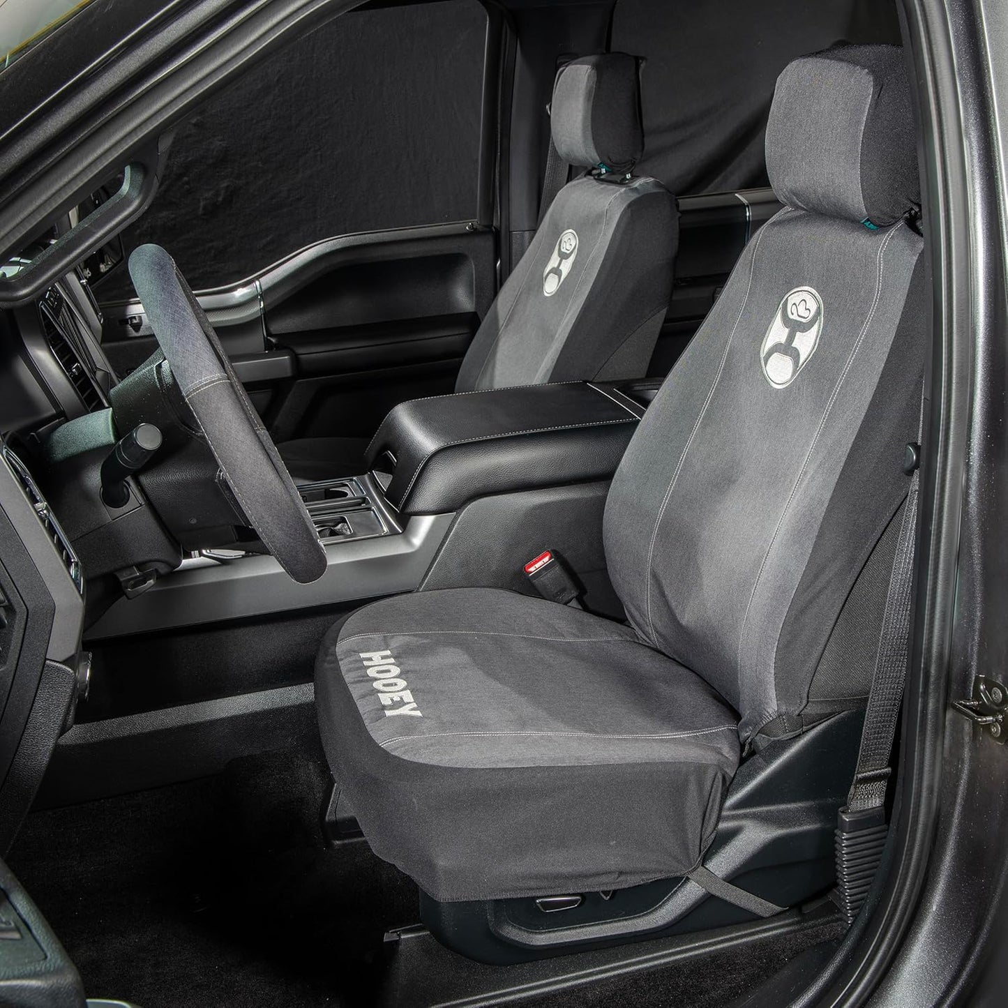 HOOEY Low Back Seat Cover, Durable Bucket Seat Protection, Easy to Install Seat Covers for Car, Truck, Van, SUV