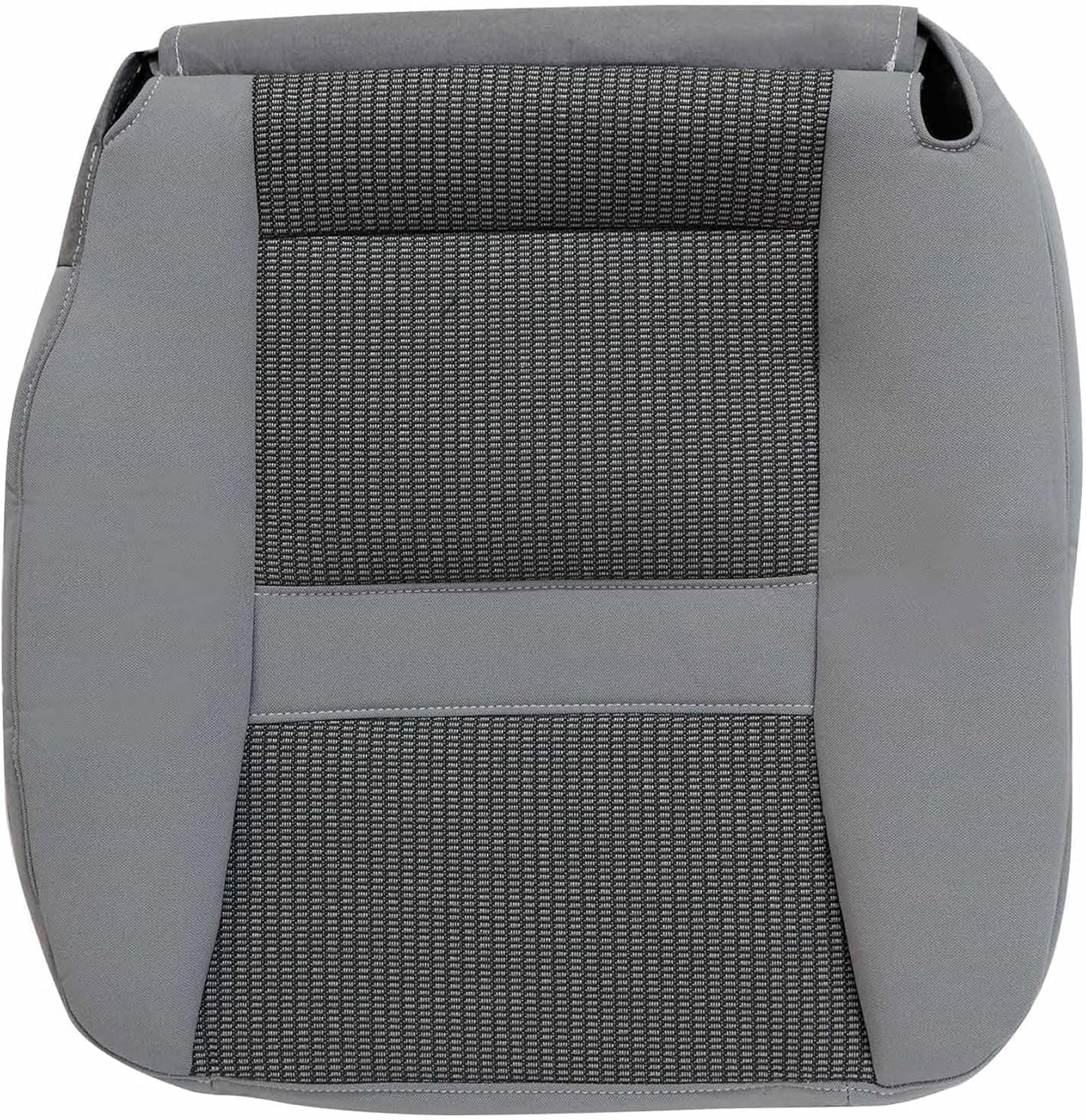 AOUTTUOA Front Driver Side Bottom Replacement Seat Cover Cloth Gray Compatible with Dodge Ram 2500 3500 2006 2007 2008 2009 2010