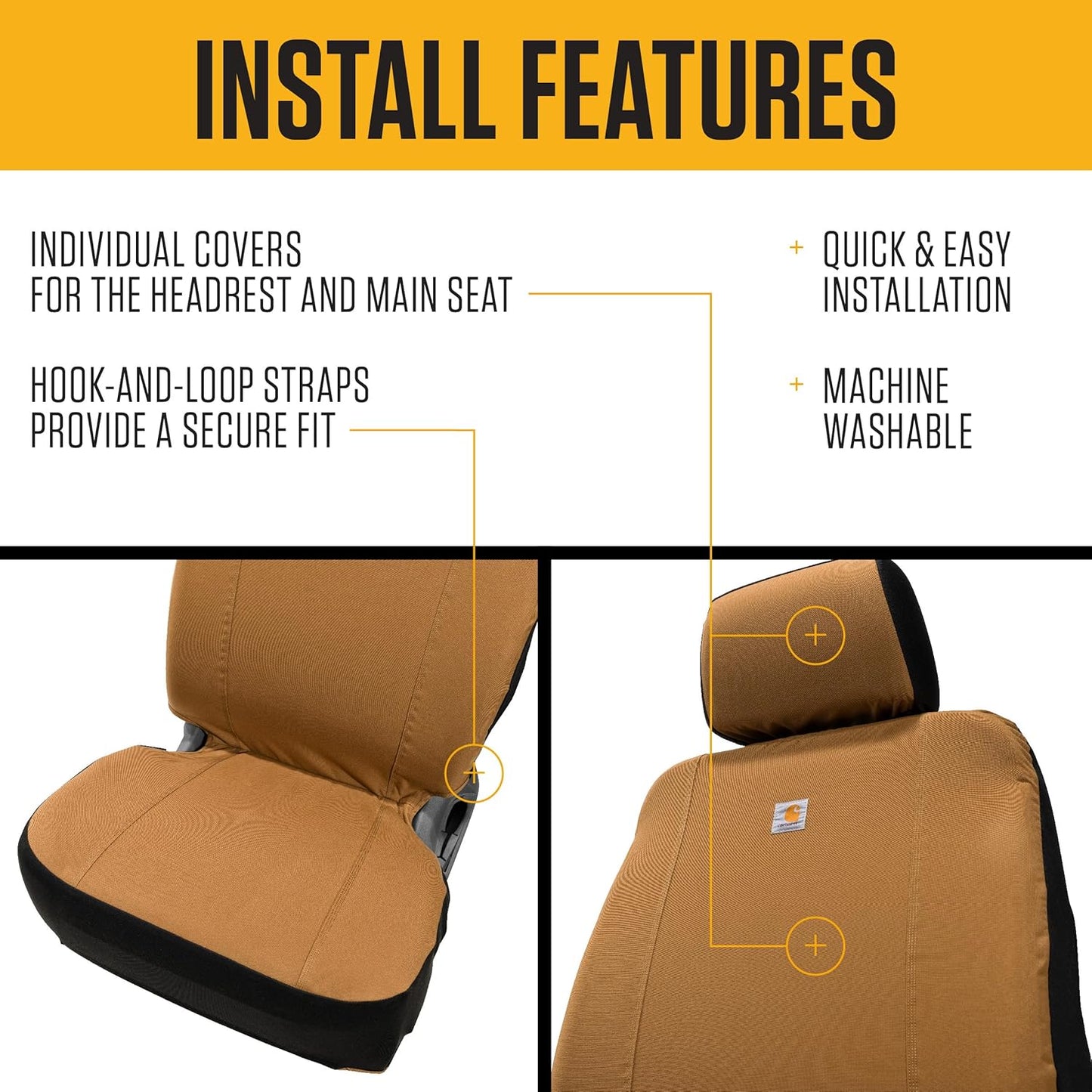 X-Games unisex Universal Low Back Seat Covers