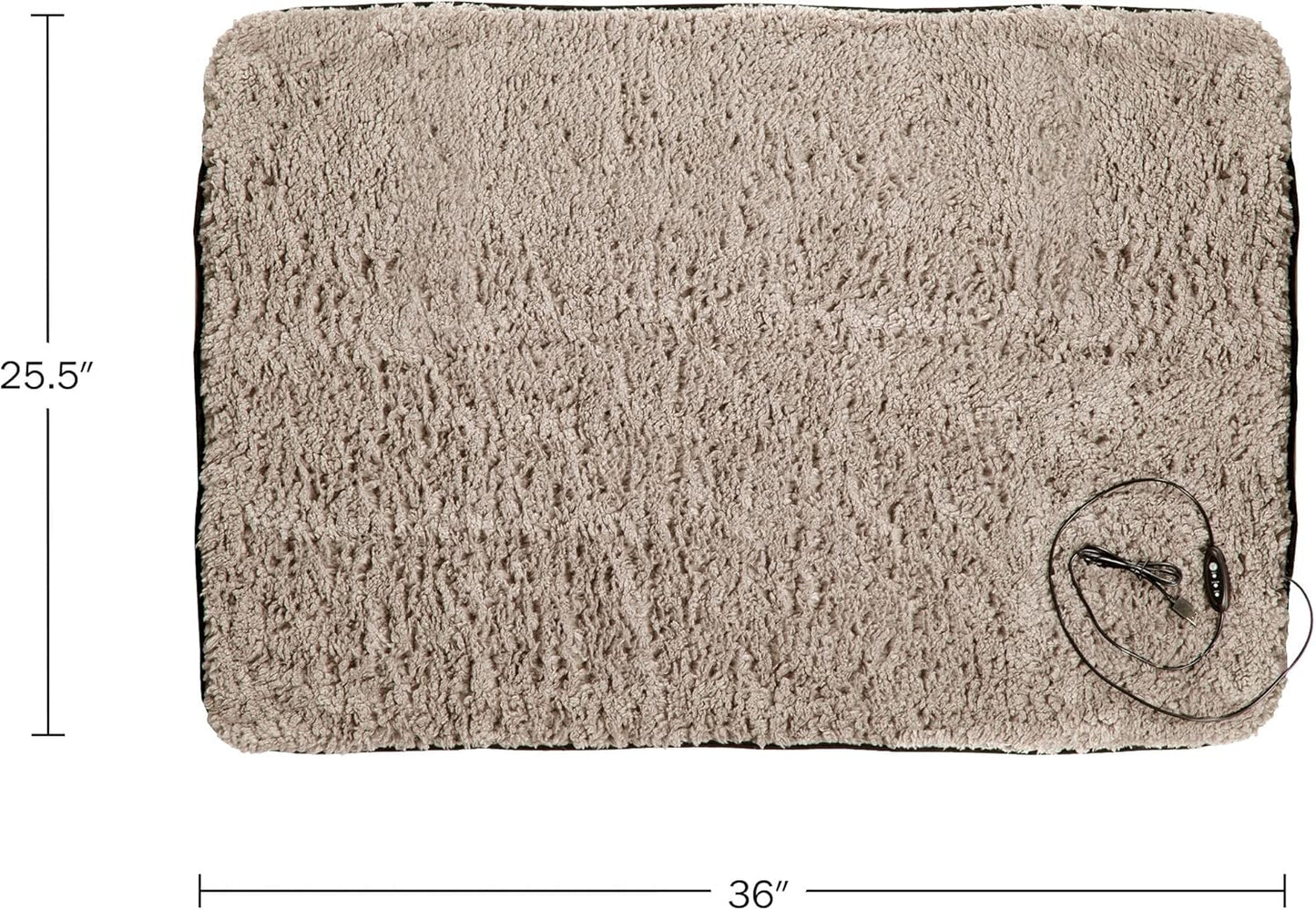 Stalwart Heated Blanket 2-Pack - USB-Powered Sherpa Throw Blankets for Travel, Home, Office, or Camping - Winter Car Accessories (Gray)