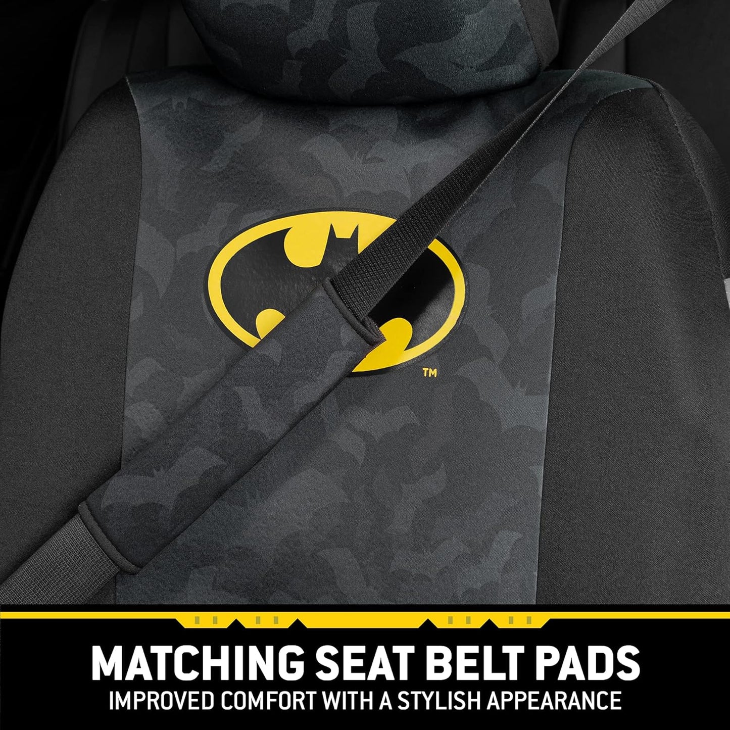 BDK Auto WBSC-1326: Batman Front Seat Covers