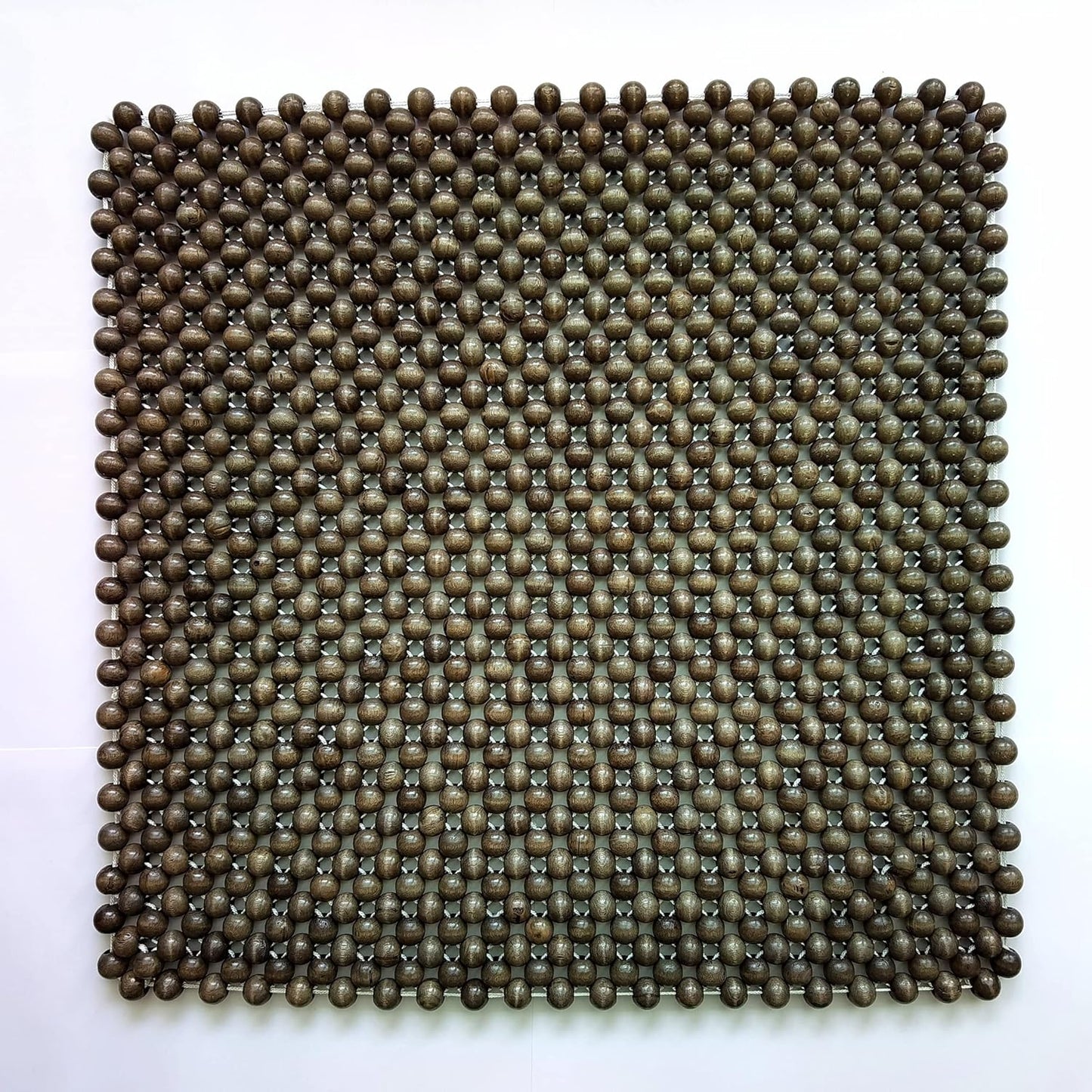 EXCEL LIFE Natural Wood Beaded Seat Cover Massaging Cool Cushion for Car Truck. Keeps The Back from Getting Sweaty While Driving. Makes Driving More Bearable and Less Painful On Long Trips