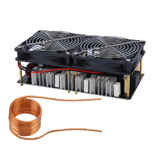 2500W 50A Dc 12-48V Induction Heating Board Zvs Power Supply Module High Frequency Low Voltage Flyback Driver Tesla il For Heat Metal Melting