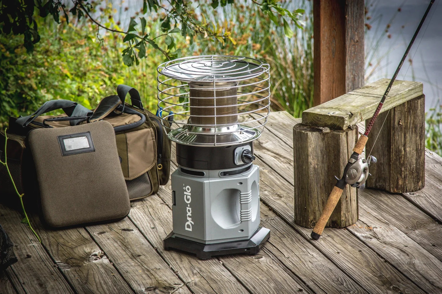 Dyna-Glo HA2360BK Table Black Propane Patio Heater