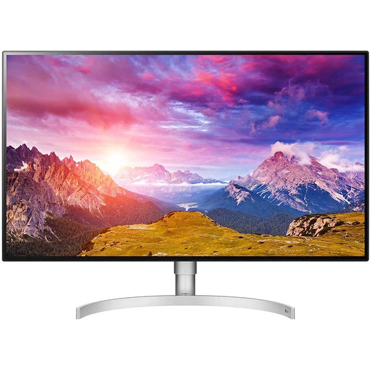 Open Box LG 32UL950-W 32 Class Ultrafine 4K UHD LED Monitor with Thunderbolt 3 Connectivity Silver (31.5 Display)