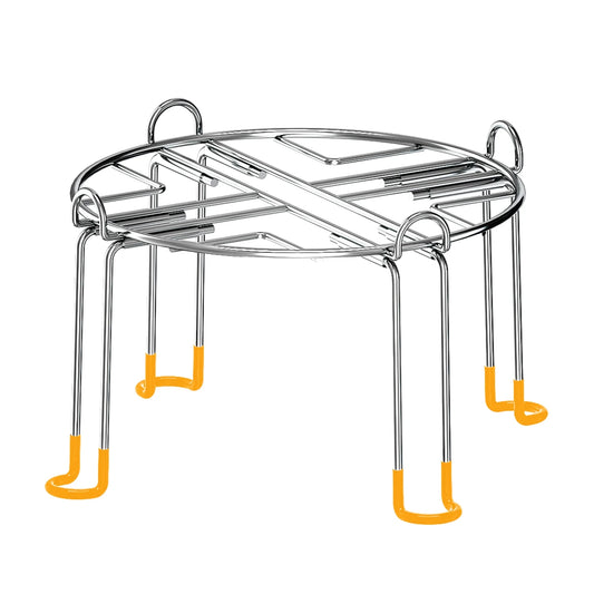 Lixada Water Filter Stand Detachable 9.5 x 6 Inch Stainless Steel for Gravity Fed Water Filter Replacement Countertop Stand Bucket Water Dispenser