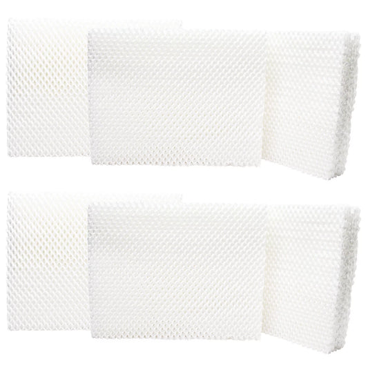 6-Pack Replacement Vornado HU1-0006-11 Humidifier Filter - Compatible Vornado MD1-0002, MD1-0001 Air Filter