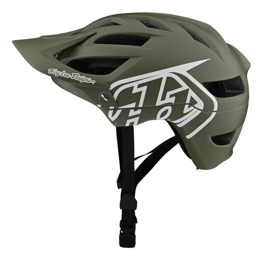 Troy Lee Designs A1 Helmet Drone Steel Green size XLarge-2XLarge