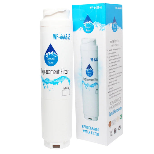 2-Pack Replacement Bosch B22CS50SNB Refrigerator Water Filter - Compatible Bosch ULTRACLARITY, 644845 Fridge Water Filter Cartridge - Denali Pure Brand