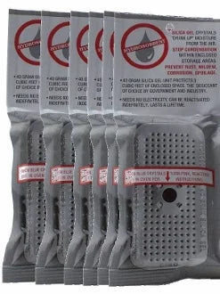 40 Gram Silica Gel Desiccant, Moisture Absorber Dehumidifier, 6