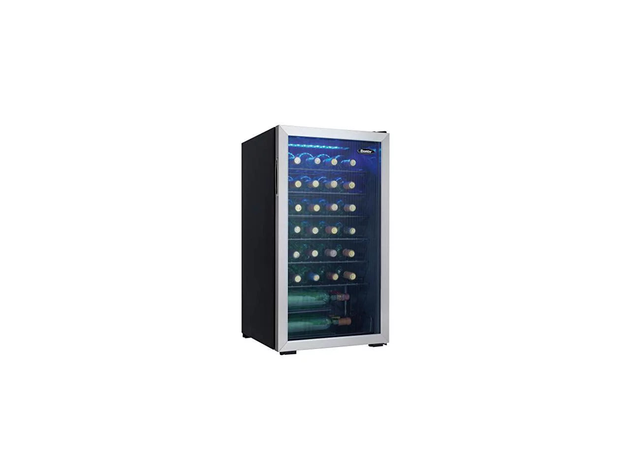 Danby 36 Bottle Free-Standing Wine Cooler in Stainless