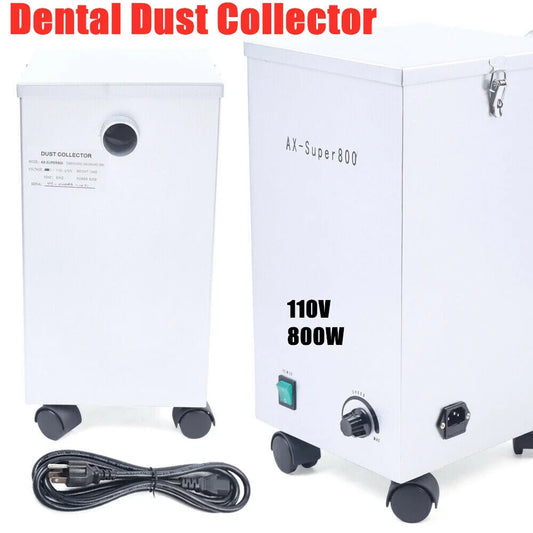 Miumaeov Dental Lab Dust Collector Vacuum Cleaner Dust Removal Machine Extractor Portable Laboratory Equipment