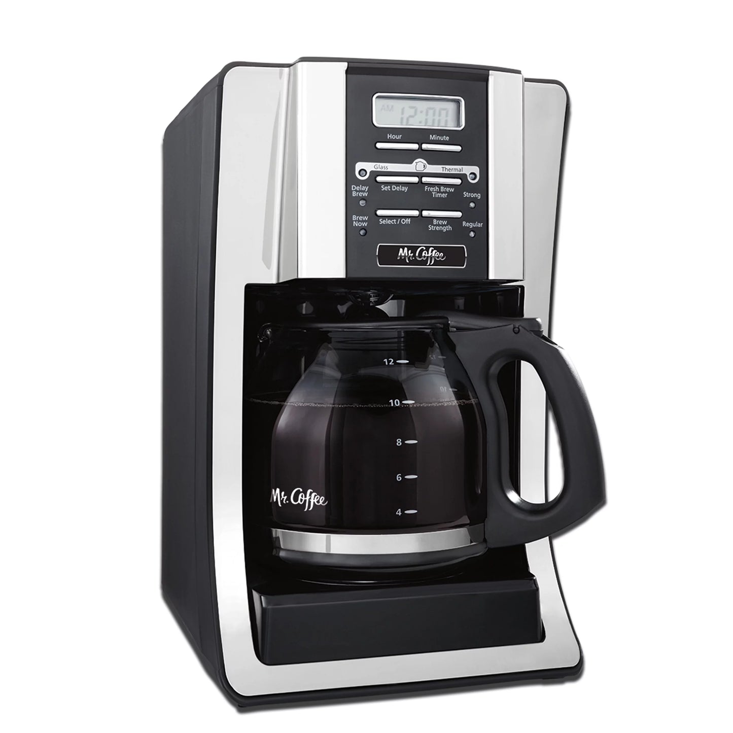 Mr. Coffee 12 Cup Programmable Black Coffee Maker