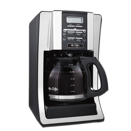 Mr. Coffee 12 Cup Programmable Black Coffee Maker