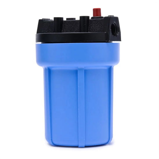 Pentek 158002 3/8 inch #5 Slim Line Blue Filter Housing with Pressure Relief