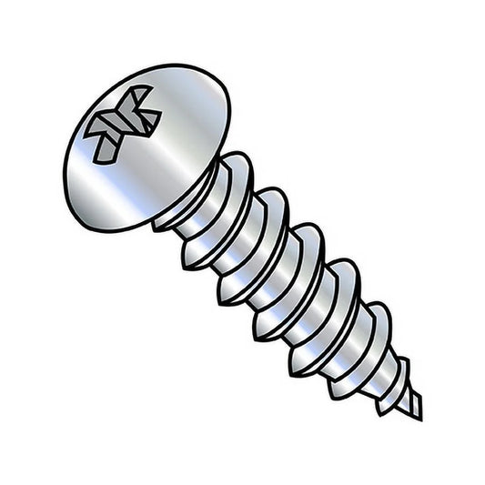 Sim Supply Anchor Screws,8-18x3/8,Phil RO,PK10000 0806ABPR