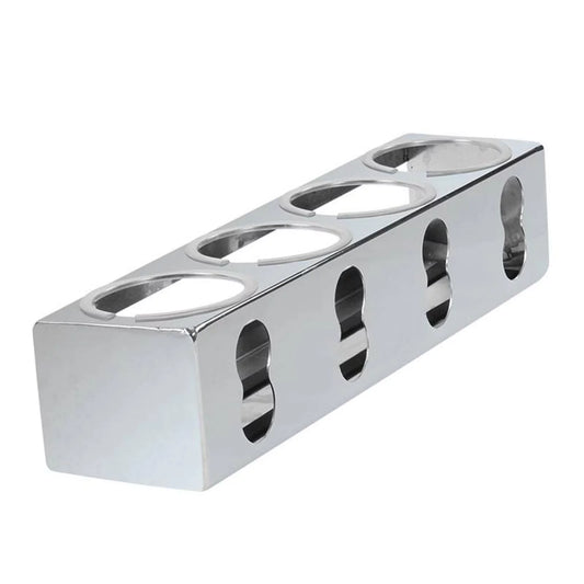 Camp Camper RV Kitchen Spice Shelf Organizer Rust Resistant Fixed with Screws Easily Install Waterproof Universal Fitment Polished Surface 4 Holes