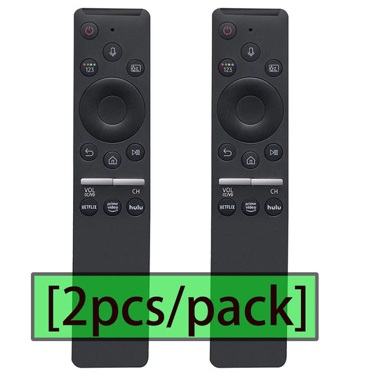 [2pcs/Pack] Replacement Voice Remote Control Fit for Samsung 2019 QLED 8K TV (Q900RB Series); 2019 QLED TV (Q90R Q80R Q70R Q7DR Q60R Q6DR Q50R Series); The Serif LS01R (2019)