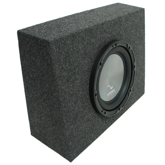 Universal Regular Standard Cab Truck Harmony A122 Single 12 Sub Box Enclosure