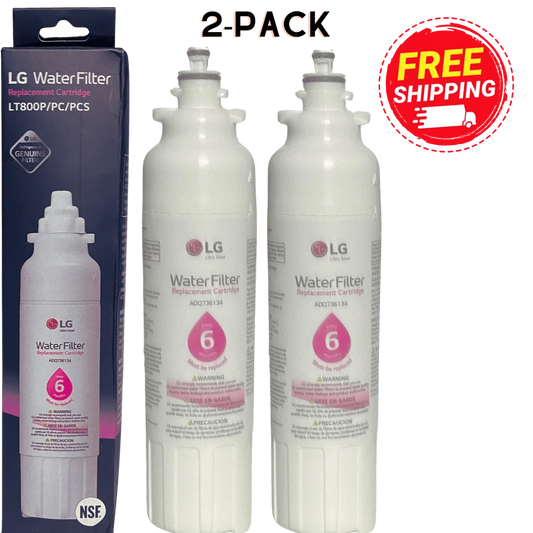 2-Pack LT800P Replacement Refrigerator Water Filter Fits 469490 46-9490 ADQ73613401 Factory New, Sealed