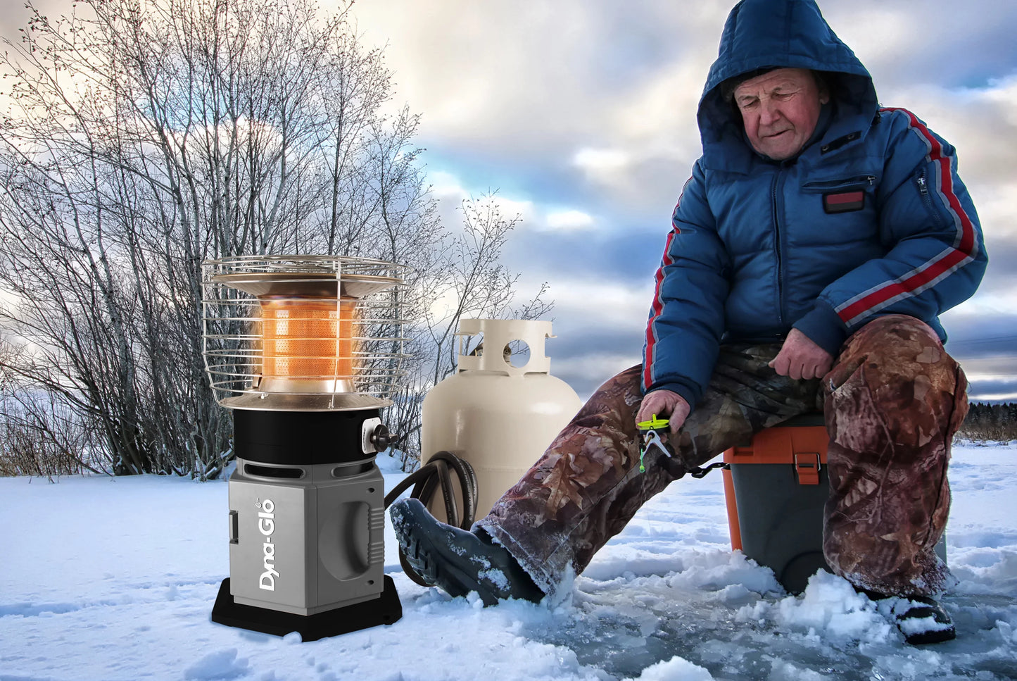 Dyna-Glo HA2360BK Table Black Propane Patio Heater