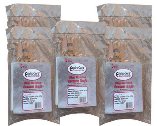 15 Eureka Type LS Commercial Vacuum Cleaner Bags, Sanitaire LiteSpeed Upright, B