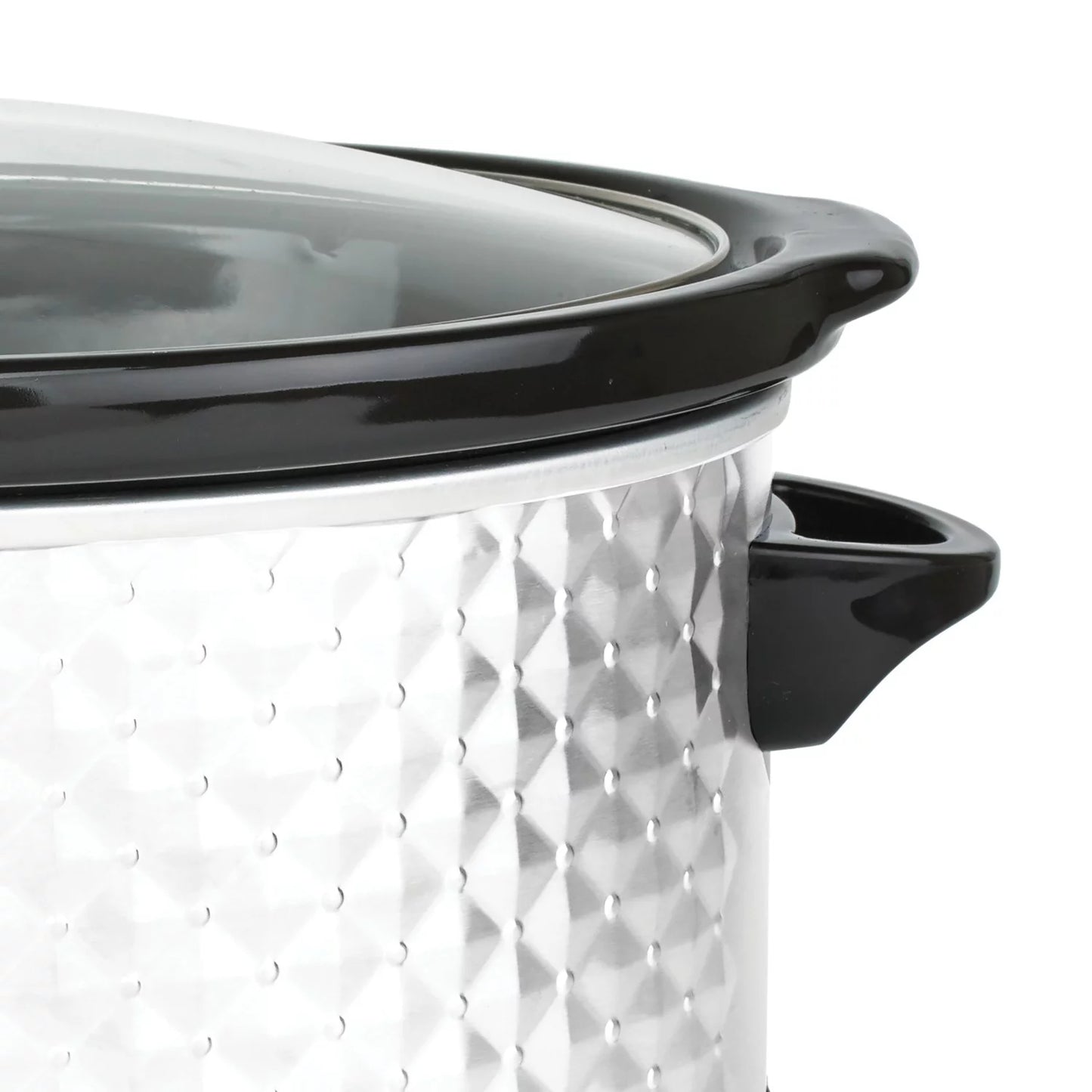 Brentwood Select SC-157W 7 Qt Slow Cooker, White