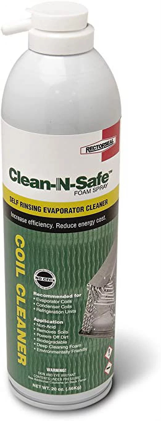 Rectorseal 83780 20-Ounce Aerosol Clean-N-Safe Coil Cleaner