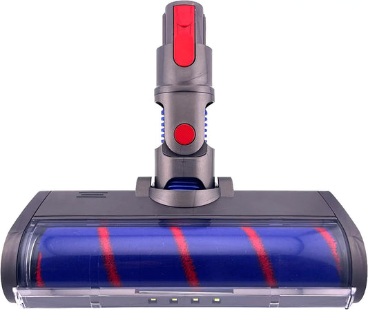 Goodsby Replacement Floor Soft Roller Brush Head Motorhead with LED Headlights for Dyson V7 V8 V10 V11 Crodless Stick Vacuum Cleaner