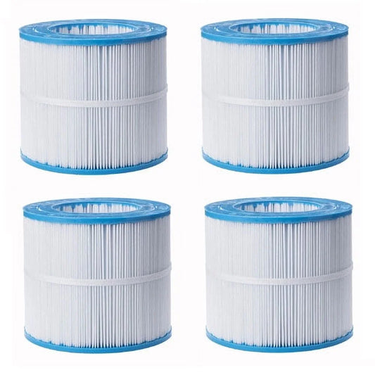 Clear Choice CCP157 Pool Spa Filter Replacement for Filbur FC-0684 System Replaces Baleen AK-8001, Filbur FC-0684, Neptune 8R1050, Pleatco PAP50-4, Unicel C-9405, [4-Pack]