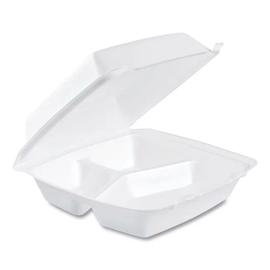 Dart DCC85HT3R 3-Compartment Container, Medium - 200 per Case