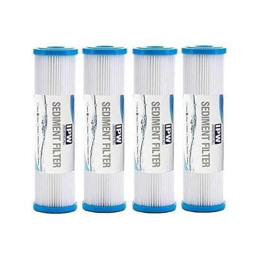 Compatible For American Plumber W20CLA Whole House Sediment Filter Cartridge 5 Micron Well Pump Irrigation (4)
