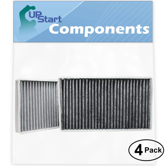 4-Pack Replacement for Cabin Air Filter for 2001 Chevrolet Silverado 3500 V8 6.6 Car/Automotive - Activated Carbon, ACF-8791A