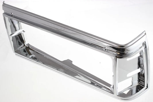 Replacement 6217 Headlight Door Compatible For 1981-1985 Chevrolet Caprice 1983-1986 Pontiac Parisienne Left Driver Chrome
