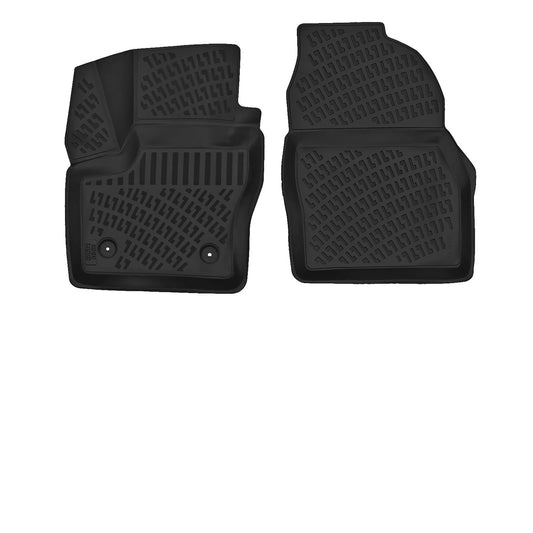 Croc Liner All Weather Custom Fit Floor Mats Compatible with Ford Transit Carpet Flooring (2015-2021)